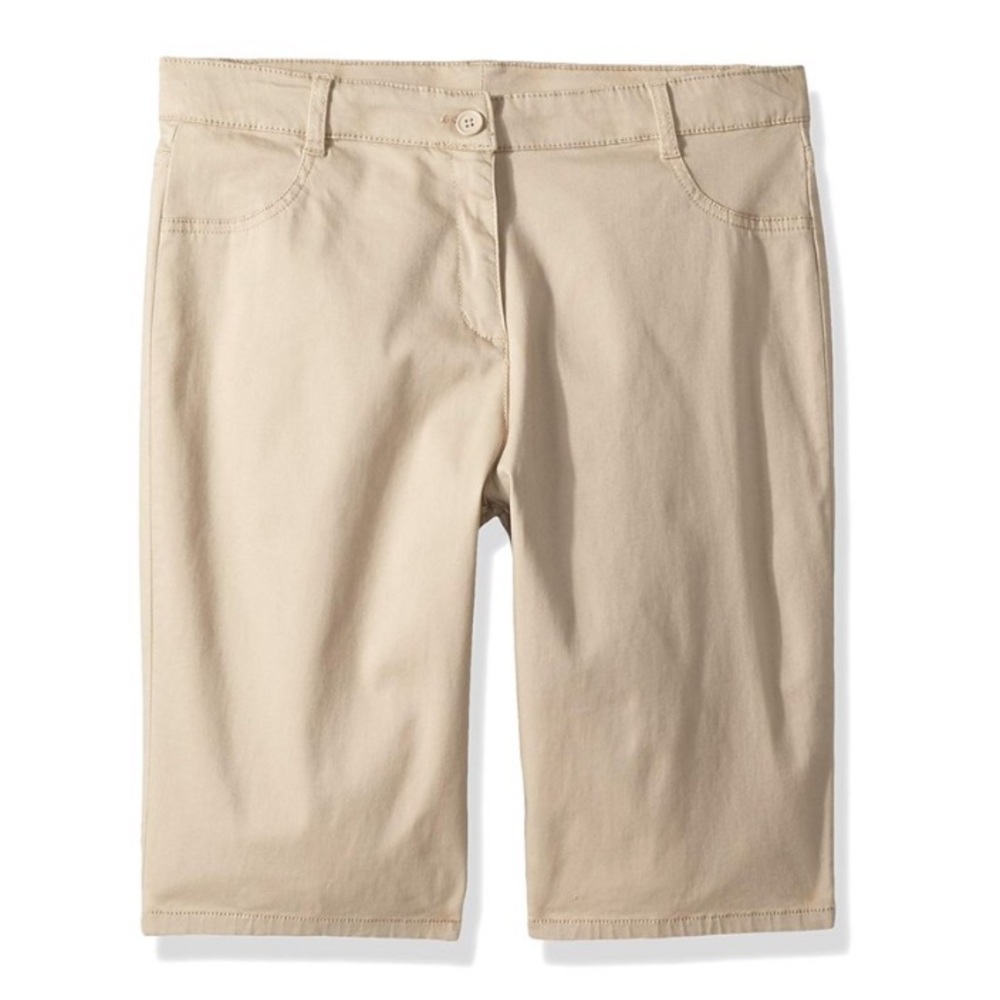 Khaki Bermuda shorts Youth Girls size 20